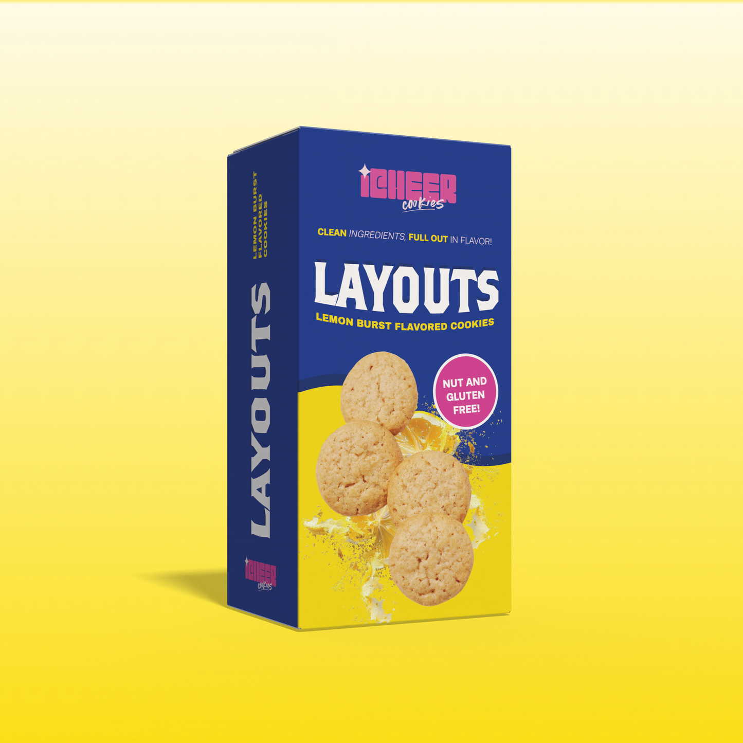 LAYOUTS Lemon Snap-Cookies (WHOLESALE)