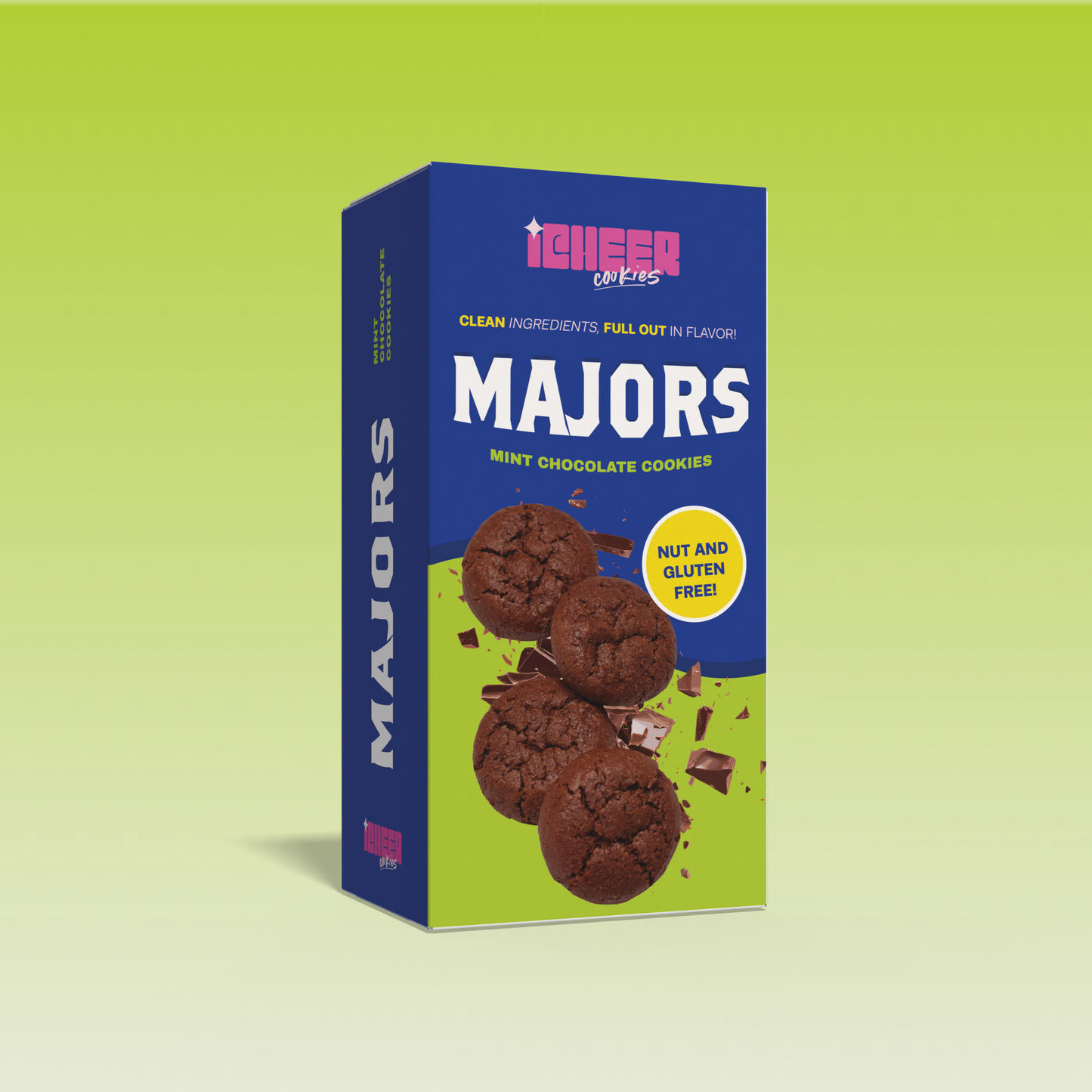 MAJORS Mint Chocolate Cookies