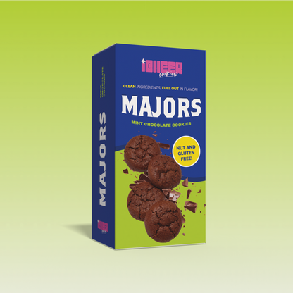 MAJORS Mint Chocolate Cookies
