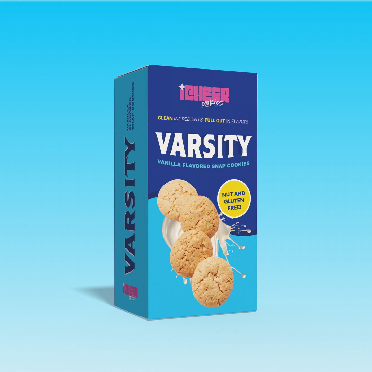 VARSITY Vanilla Snap-Cookies (WHOLESALE)