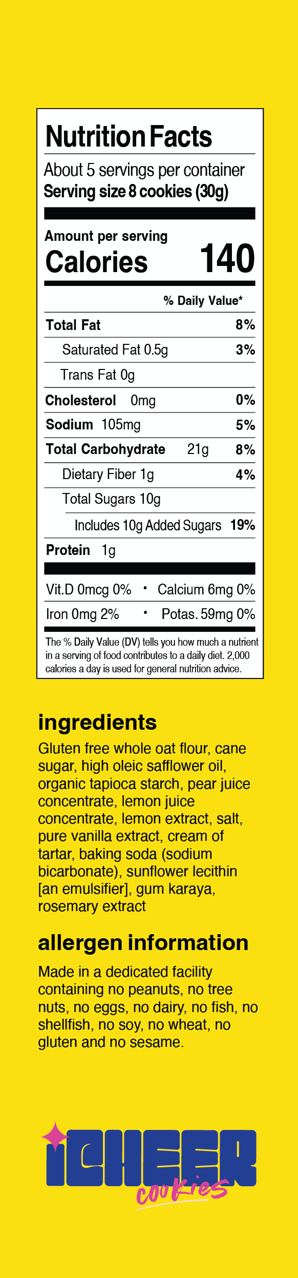 LAYOUTS Lemon Snap-Cookies