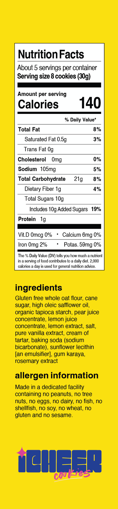 LAYOUTS Lemon Snap-Cookies